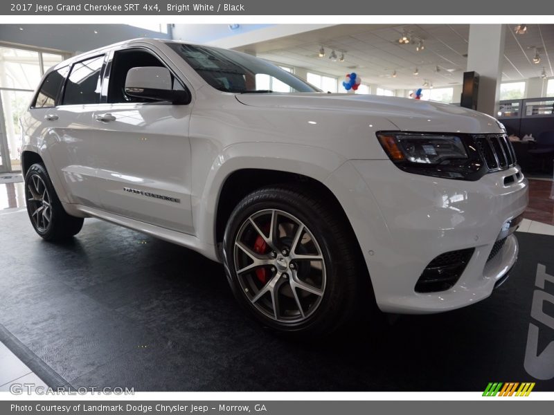 Bright White / Black 2017 Jeep Grand Cherokee SRT 4x4