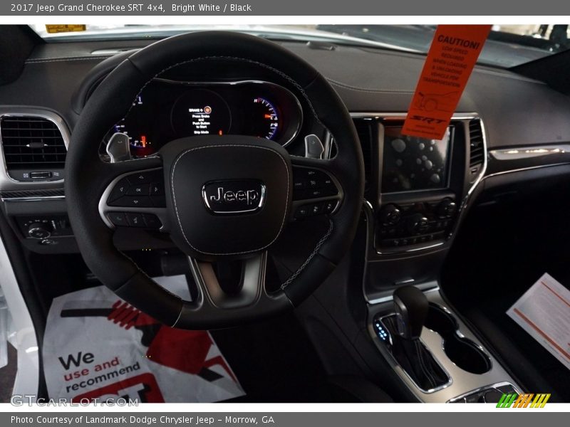 Bright White / Black 2017 Jeep Grand Cherokee SRT 4x4