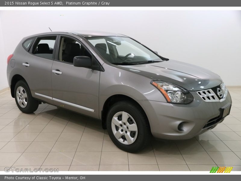 Platinum Graphite / Gray 2015 Nissan Rogue Select S AWD