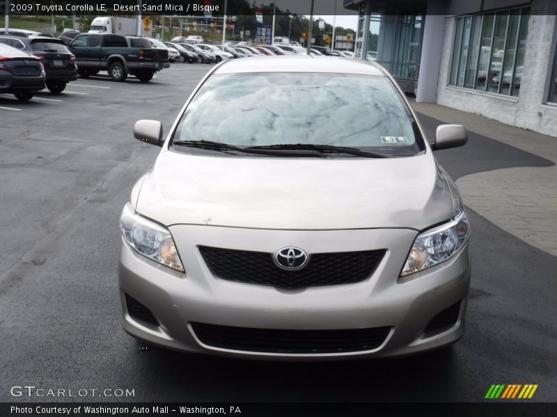 Desert Sand Mica / Bisque 2009 Toyota Corolla LE