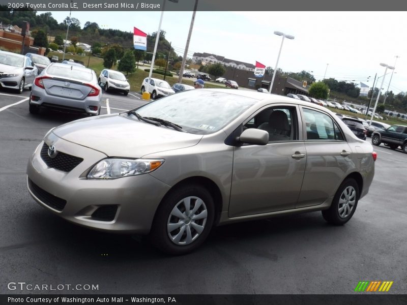 Desert Sand Mica / Bisque 2009 Toyota Corolla LE