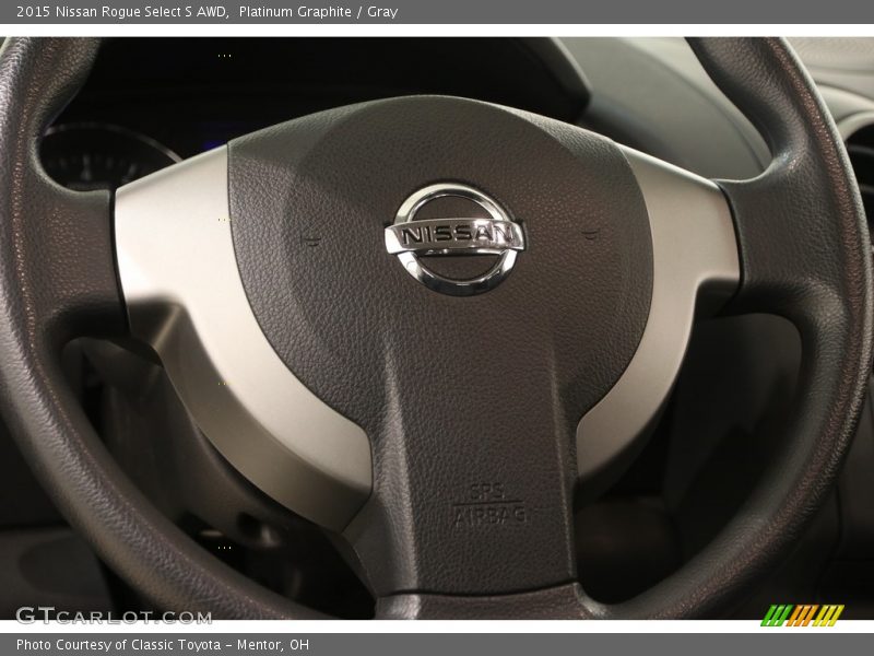 Platinum Graphite / Gray 2015 Nissan Rogue Select S AWD