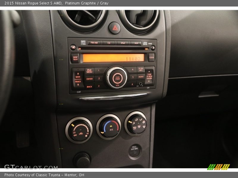 Platinum Graphite / Gray 2015 Nissan Rogue Select S AWD