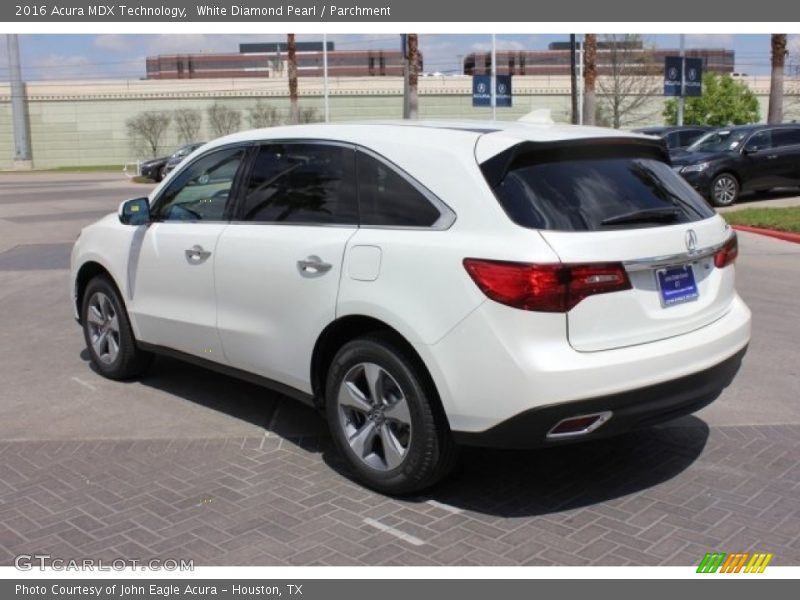 White Diamond Pearl / Parchment 2016 Acura MDX Technology