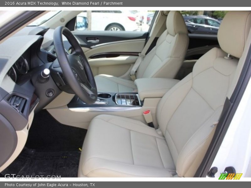 White Diamond Pearl / Parchment 2016 Acura MDX Technology