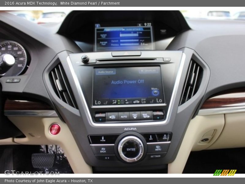White Diamond Pearl / Parchment 2016 Acura MDX Technology