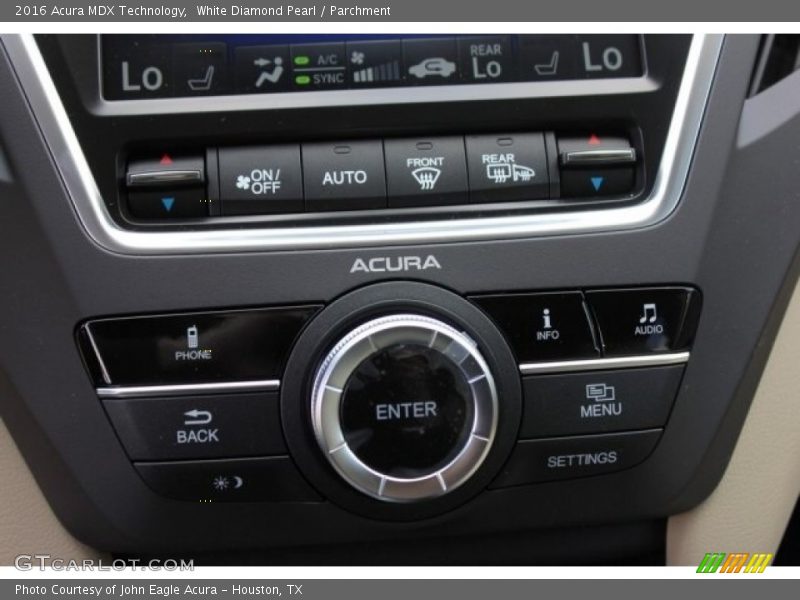 White Diamond Pearl / Parchment 2016 Acura MDX Technology