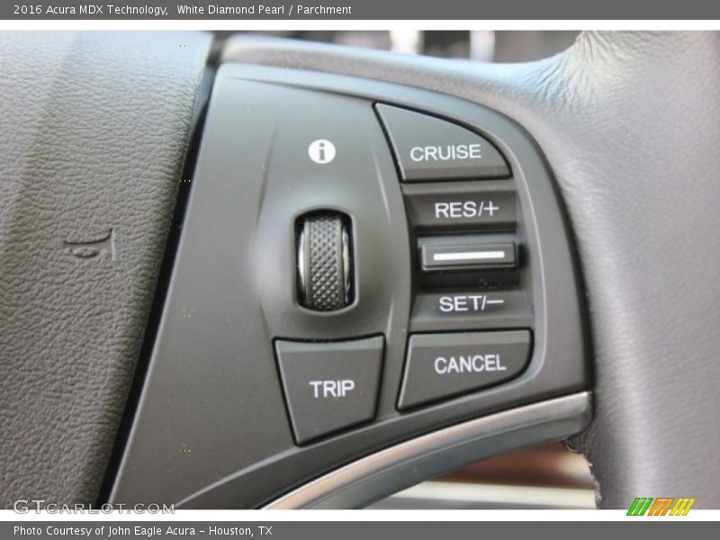 White Diamond Pearl / Parchment 2016 Acura MDX Technology