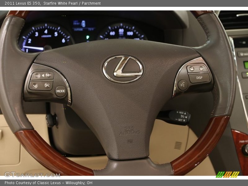 Starfire White Pearl / Parchment 2011 Lexus ES 350