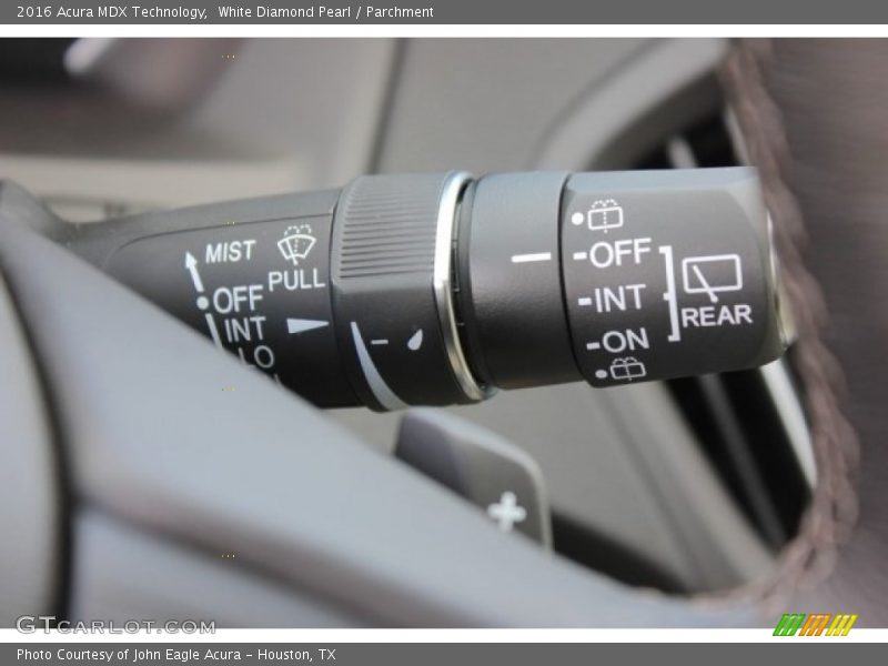 White Diamond Pearl / Parchment 2016 Acura MDX Technology