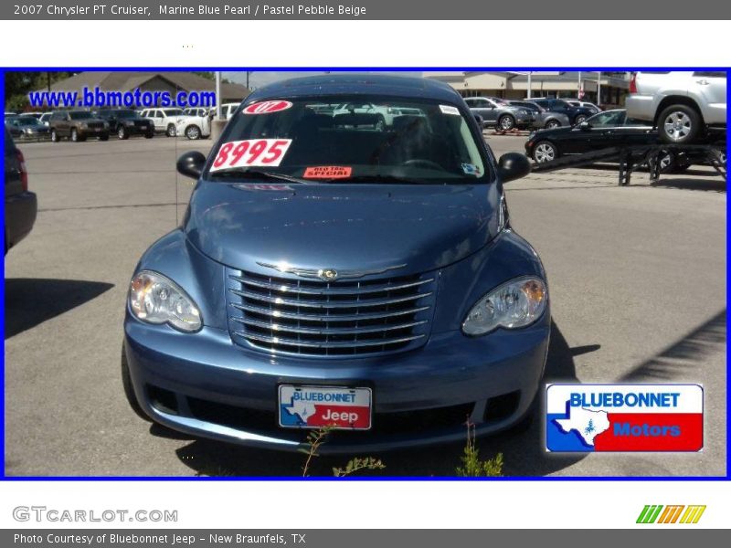 Marine Blue Pearl / Pastel Pebble Beige 2007 Chrysler PT Cruiser