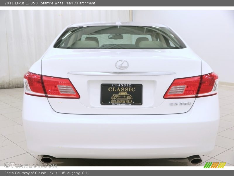 Starfire White Pearl / Parchment 2011 Lexus ES 350