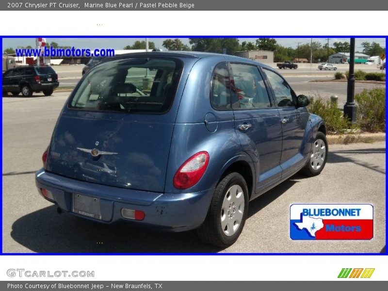 Marine Blue Pearl / Pastel Pebble Beige 2007 Chrysler PT Cruiser