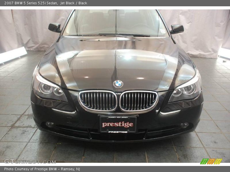 Jet Black / Black 2007 BMW 5 Series 525i Sedan