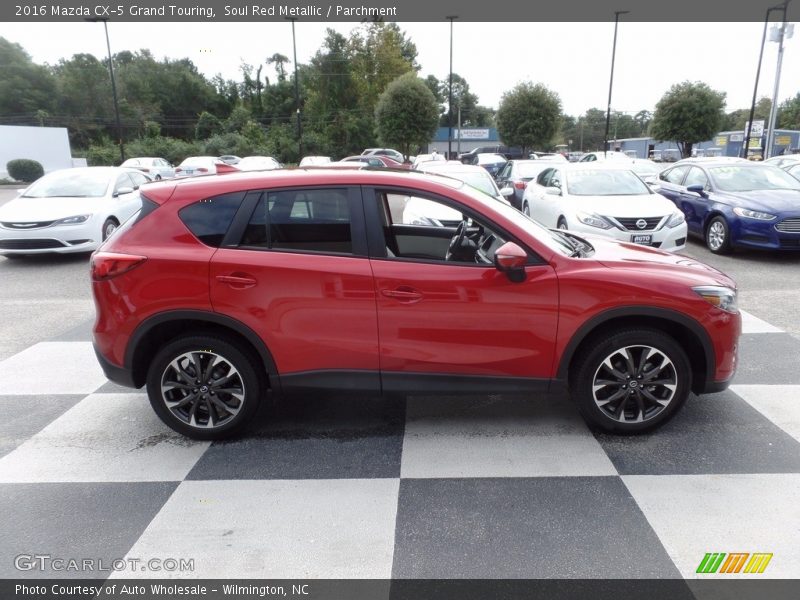 Soul Red Metallic / Parchment 2016 Mazda CX-5 Grand Touring