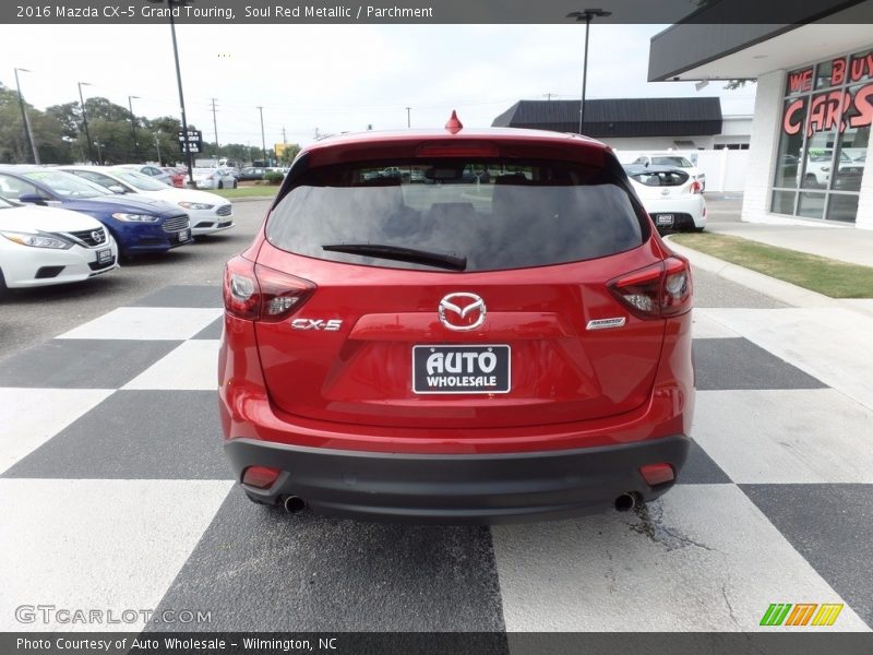 Soul Red Metallic / Parchment 2016 Mazda CX-5 Grand Touring