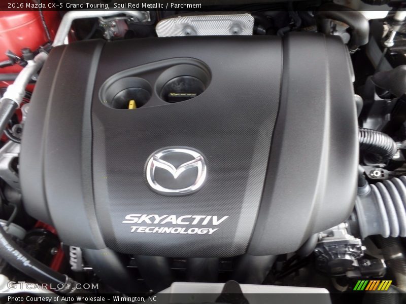 Soul Red Metallic / Parchment 2016 Mazda CX-5 Grand Touring