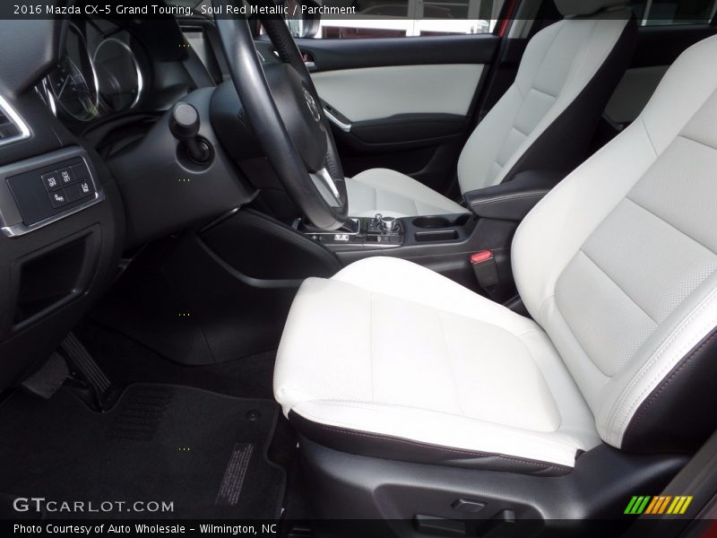Soul Red Metallic / Parchment 2016 Mazda CX-5 Grand Touring