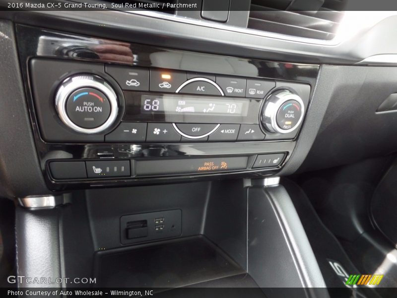 Soul Red Metallic / Parchment 2016 Mazda CX-5 Grand Touring