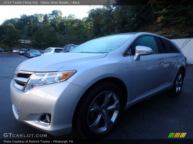 Classic Silver Metallic / Black 2014 Toyota Venza XLE