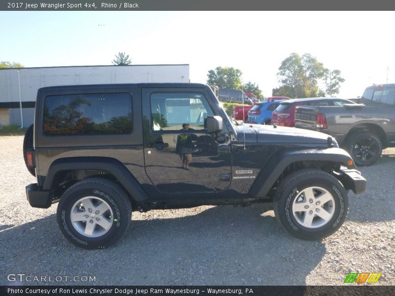 Rhino / Black 2017 Jeep Wrangler Sport 4x4