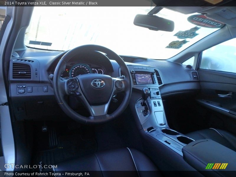 Classic Silver Metallic / Black 2014 Toyota Venza XLE