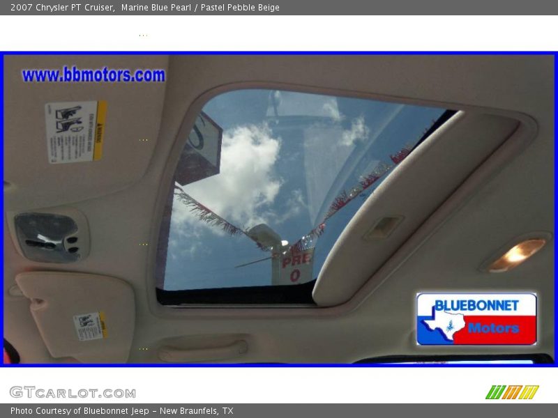 Marine Blue Pearl / Pastel Pebble Beige 2007 Chrysler PT Cruiser