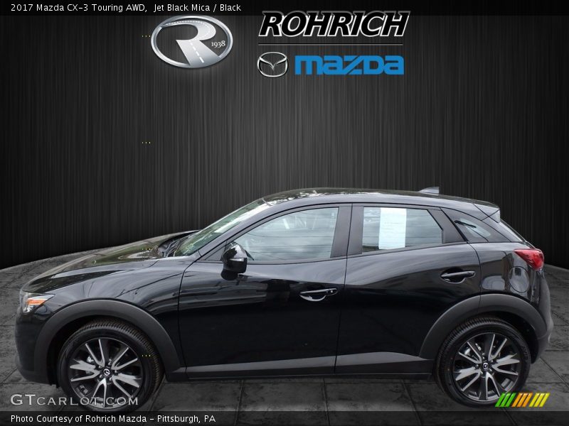 Jet Black Mica / Black 2017 Mazda CX-3 Touring AWD