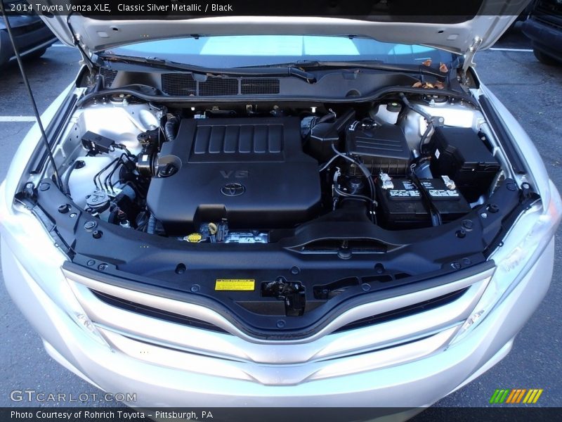 Classic Silver Metallic / Black 2014 Toyota Venza XLE