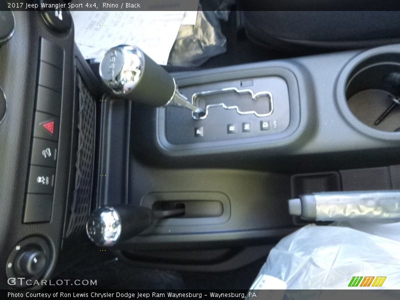 Rhino / Black 2017 Jeep Wrangler Sport 4x4