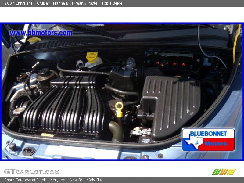 Marine Blue Pearl / Pastel Pebble Beige 2007 Chrysler PT Cruiser