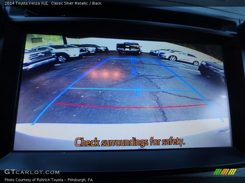 Classic Silver Metallic / Black 2014 Toyota Venza XLE