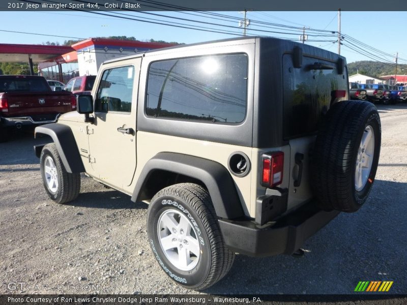 Gobi / Black 2017 Jeep Wrangler Sport 4x4