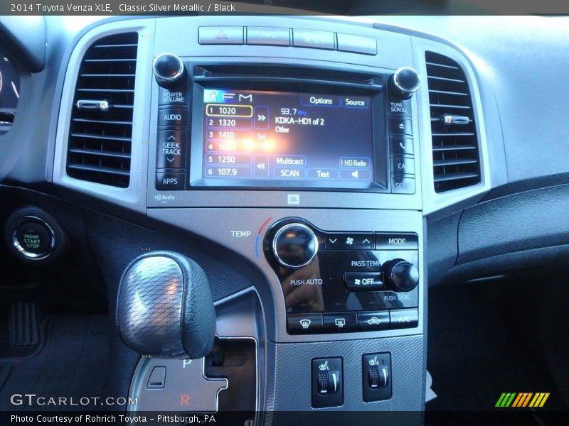 Classic Silver Metallic / Black 2014 Toyota Venza XLE
