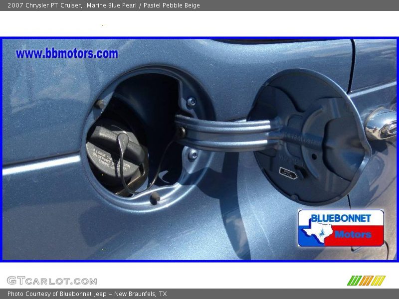 Marine Blue Pearl / Pastel Pebble Beige 2007 Chrysler PT Cruiser