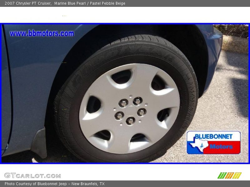 Marine Blue Pearl / Pastel Pebble Beige 2007 Chrysler PT Cruiser