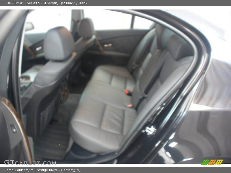 Jet Black / Black 2007 BMW 5 Series 525i Sedan