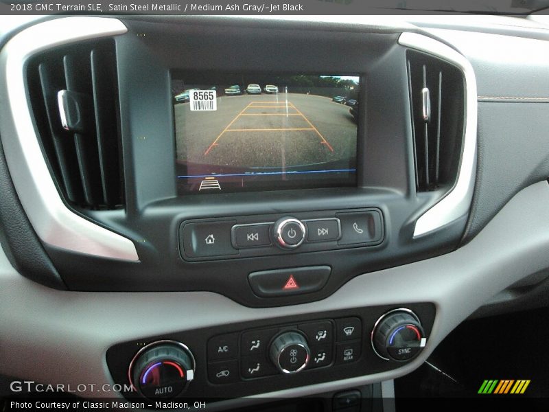 Satin Steel Metallic / Medium Ash Gray/­Jet Black 2018 GMC Terrain SLE