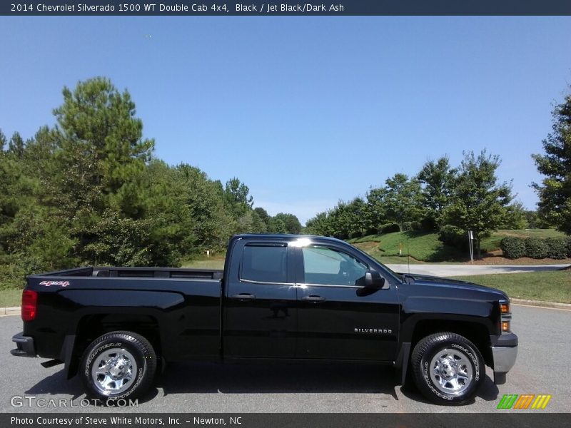 Black / Jet Black/Dark Ash 2014 Chevrolet Silverado 1500 WT Double Cab 4x4