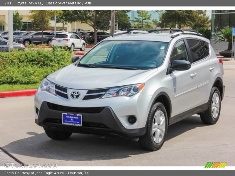 Classic Silver Metallic / Ash 2015 Toyota RAV4 LE