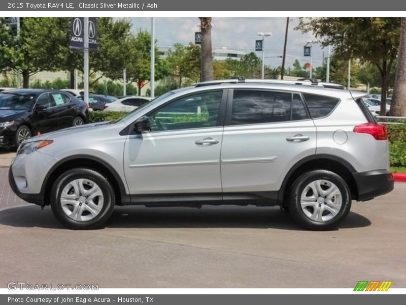 Classic Silver Metallic / Ash 2015 Toyota RAV4 LE