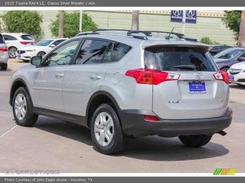 Classic Silver Metallic / Ash 2015 Toyota RAV4 LE
