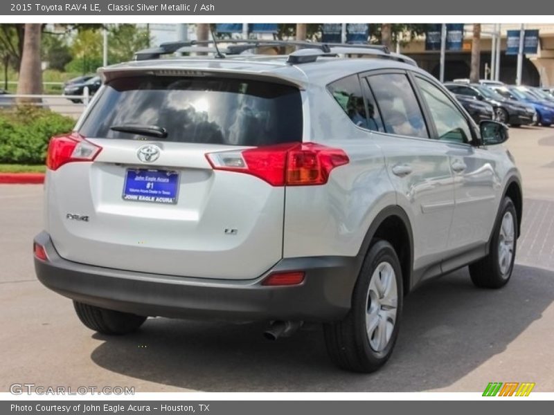 Classic Silver Metallic / Ash 2015 Toyota RAV4 LE