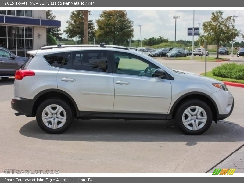 Classic Silver Metallic / Ash 2015 Toyota RAV4 LE