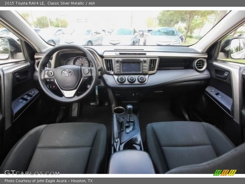 Classic Silver Metallic / Ash 2015 Toyota RAV4 LE
