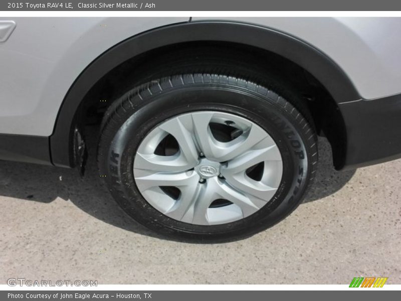 Classic Silver Metallic / Ash 2015 Toyota RAV4 LE