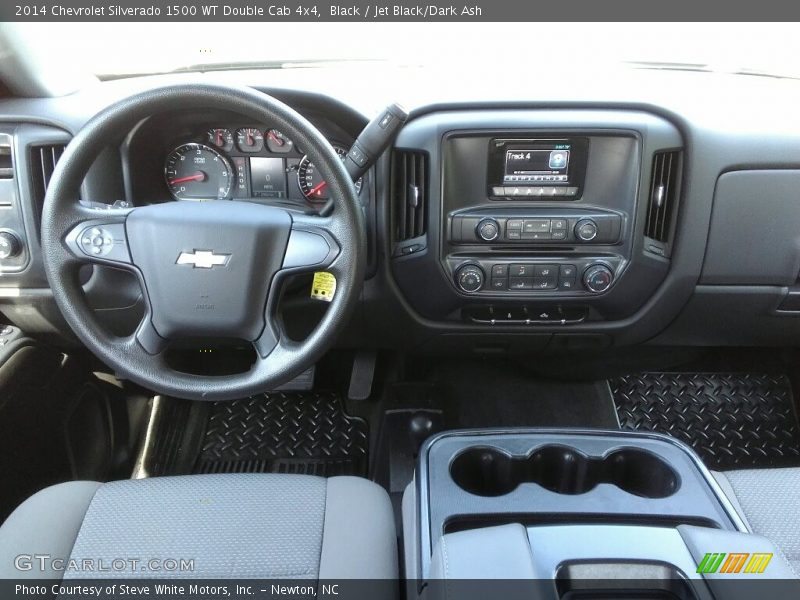 Black / Jet Black/Dark Ash 2014 Chevrolet Silverado 1500 WT Double Cab 4x4