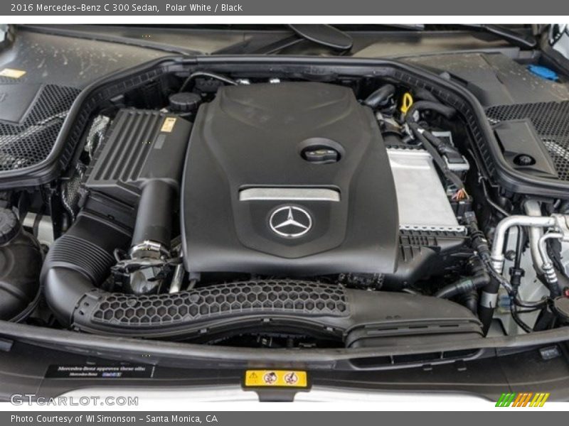 Polar White / Black 2016 Mercedes-Benz C 300 Sedan