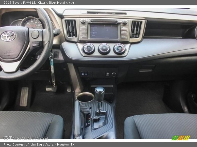 Classic Silver Metallic / Ash 2015 Toyota RAV4 LE