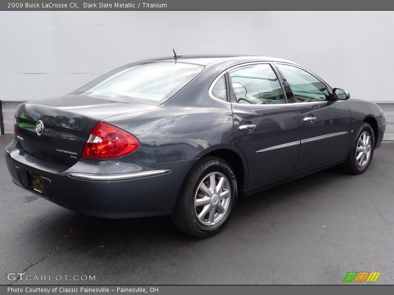 Dark Slate Metallic / Titanium 2009 Buick LaCrosse CX